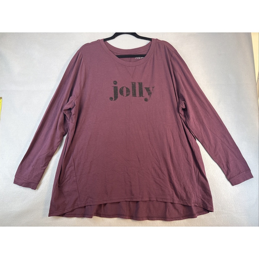 Any Body Women's Loungewear Top Size XL. Long Sleeve